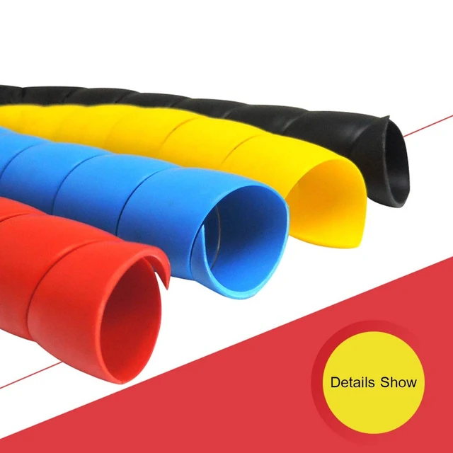 Alt view image 4 of 7 - Dog and Cat Cord Protector 32.8ft Wire Protector Sleeve Covers for Cord Protects Your Pets from Chewing Through Insulated Cables 5 PCS/Pack 32.8ft in Total 10mm Width