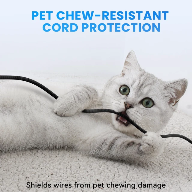 Alt view image 7 of 7 - 1/2" 10ft Black Expandable Braided Cable Sleeve PET | Wire Sleeve for Cable Management, Abrasion & Heat Resistant, Easy Install & Cut, Ideal for Home Theater & Smart Home