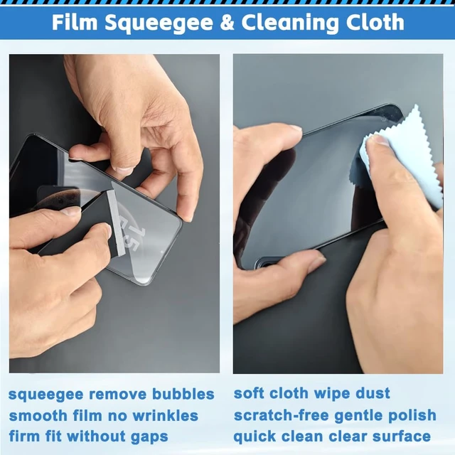 Alt view image 6 of 7 - Vicsamer Film Installation Tools Set,Scratch-Free for Car Vinyl & Tint | Car Vinyl Wrap & Tint Squeegee Kit, Felt & Plastic Scraper etc. for Auto & Phone Screen, Clean Cut Edge Tuck, All-in-One