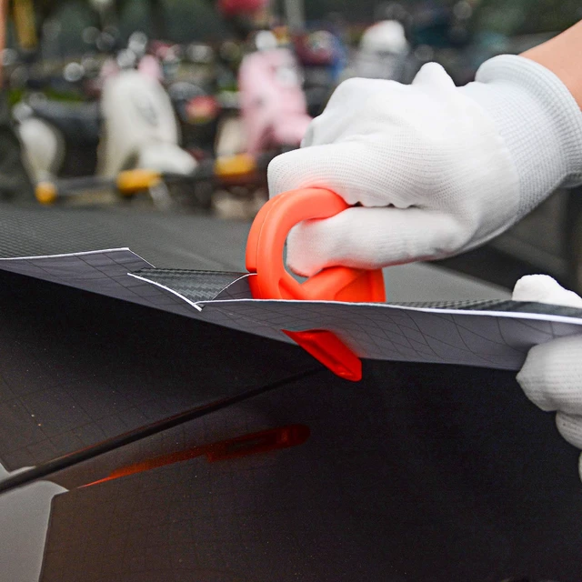 Alt view image 4 of 7 - Vinyl Wrap Tool Kit Car Window Tint Installation Tools Wrapping Kit | Vinyl Wrap Squeegee Tool, 9mm Utility Knife, Film Cutter and Vinyl Tucking Tool Window Tint Kit for Car Wrapping