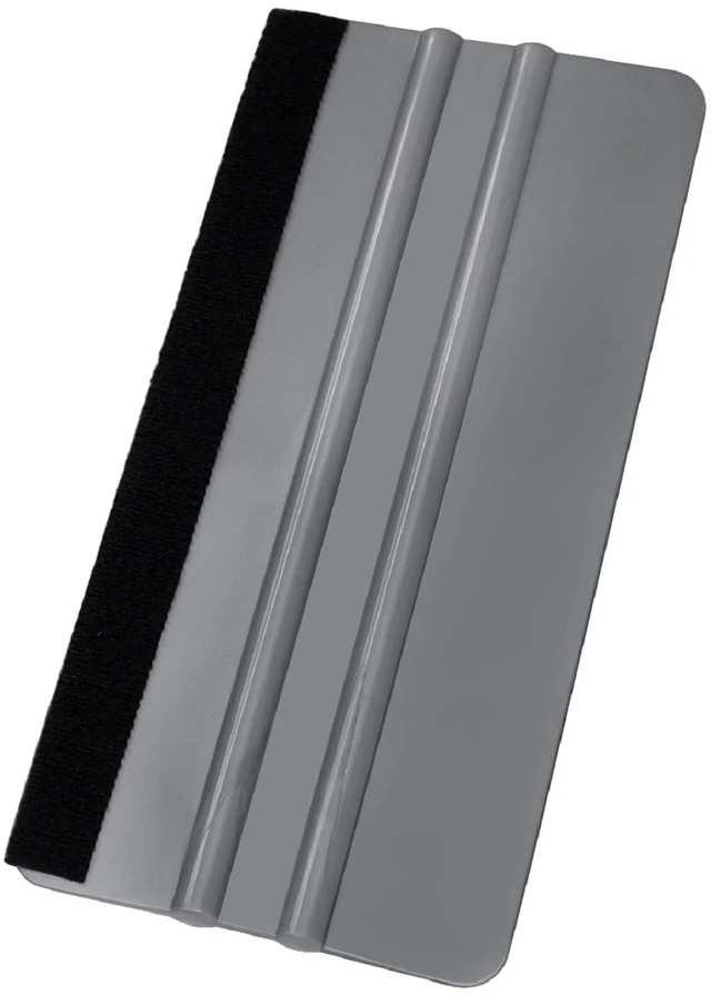 Main image of Squeegee, Vinyl Scraper for Window Privacy Film and Car Glass, Tint Squeegee Installation Tool Protection Scratches Film Soothing, 5.9 * 3.1 Inch, Grey