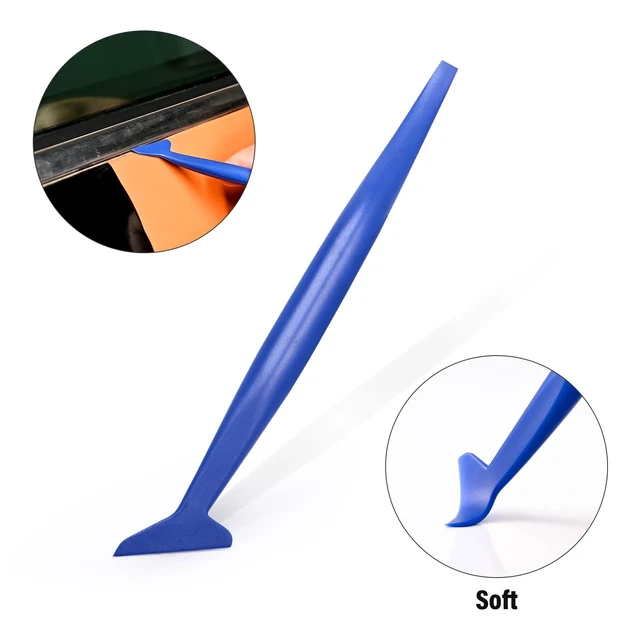 Alt view image 5 of 7 - Vinyl Wrap Tool Kit Car Window Tint Installation Tools Wrapping Kit | Vinyl Wrap Squeegee Tool, 9mm Utility Knife, Film Cutter and Vinyl Tucking Tool Window Tint Kit for Car Wrapping
