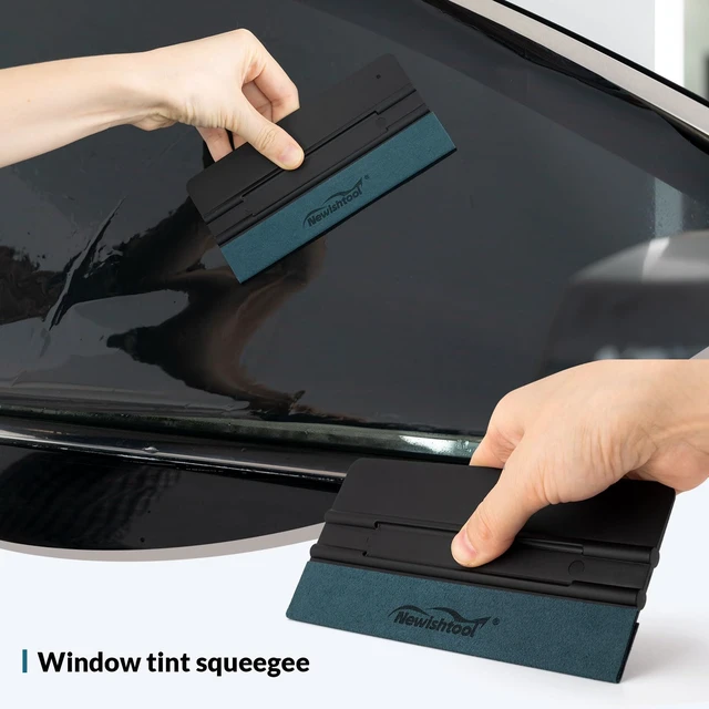 Alt view image 5 of 7 - 3 Pcs Vinyl Wrap Squeegee Different Size Felt Squeegee for Vinyl | Suede Felt Edge Squeegee Sign Making Wrap Tool for Wallpaper Smoothing, Car PPF Vinyl Wrap Window Tint Application
