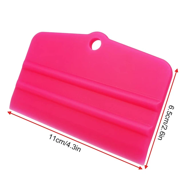 Alt view image 2 of 5 - PPF Squeegee Soft Silicone Rubber Scraper,Vinyl Wrap and Window Tint Windshield Glass Cleaning Squeege,Anti-Scratch TPU Coating Scraper for Car Vinyl Paint Protection Film Installation