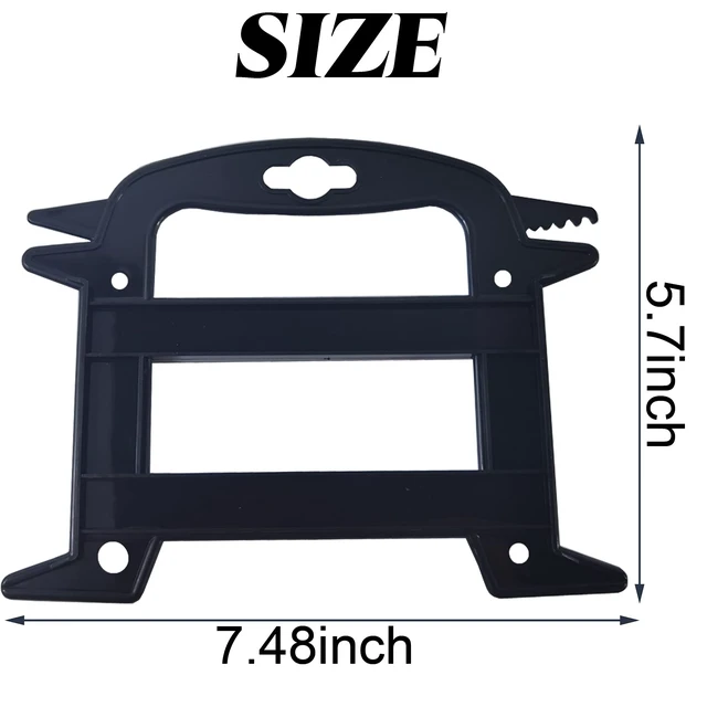 Alt view image 2 of 4 - 7PCS Line Winder Rope and Cord Organizer Paracord Spool Parachute Line Reel Outdoor Survival Tool Paracord Winder Fishing Line Cable Bobbins Prevents Tangles Knots Recoils and Kinks
