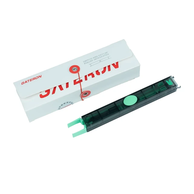 Alt view image 4 of 7 - Twins 2 in 1 DIY Tool Switch Puller Keycap Puller Integrated(Green) | Easily Remove keyboard switches and Replace keycaps of the keyboard,compatible for Mechanical Keyboard