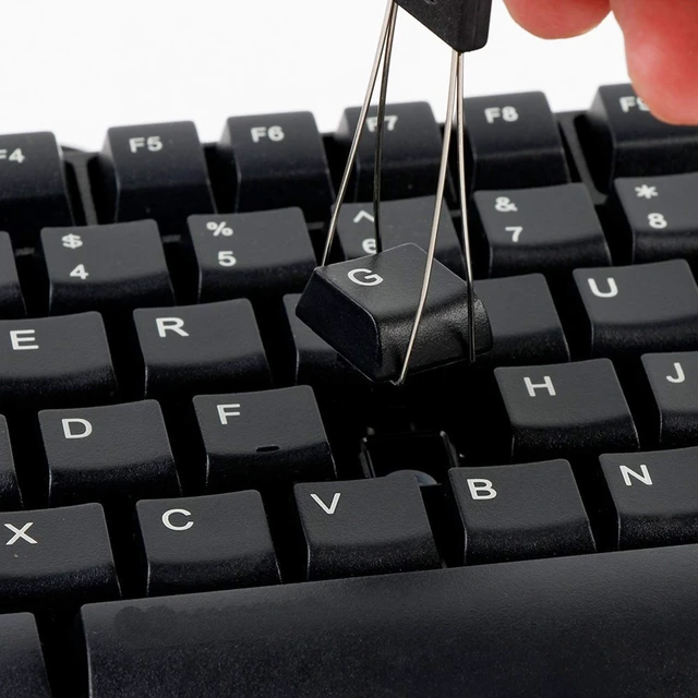 Alt view image 3 of 7 - Keycap Puller for Mechanical Keyboard Keycap Remover | Stainless Steel Keyboard Puller Switch Remover Tool Fixing Keyboard