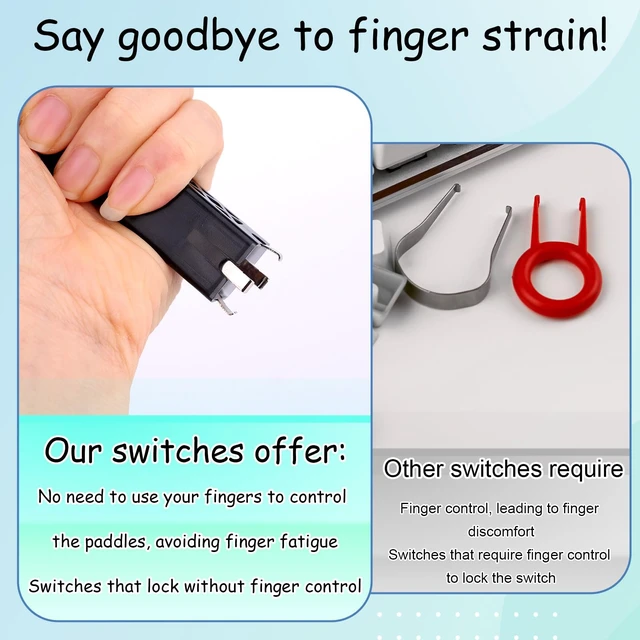 Alt view image 6 of 7 - 2 in 1 Switch Puller for Hot Swappable Mechanical Keyboard, 304 Stainless Steel Keycap & Switch Removal Tool for Easy Switches Replacement on Gaming Keyboards