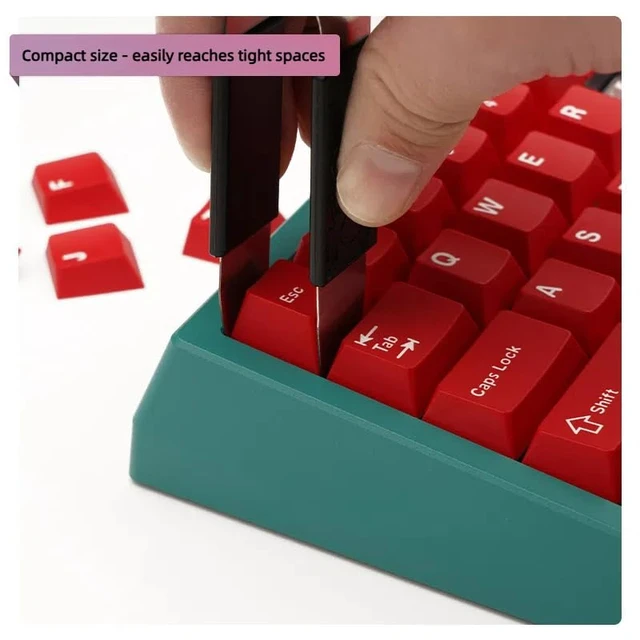 Alt view image 4 of 7 - WS Keycap Puller, Metal Keycap Remover Key Cap Removal Tool for Mechanical Keyboard Removing Fixing Tools 1U Size (S)