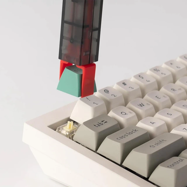 Alt view image 2 of 3 - 2-in-1 Switch & Keycap Puller Tool, Black Gateron Tool, Integrated Auto-Grip Design for Keyboard Modding, Quick Removal for MX-Style Mechanical, Optical & Magnetic Hot-Swappable Keyboards