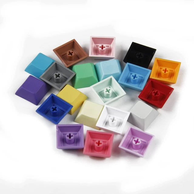 Alt view image 5 of 6 - 24 pcs DSA Profile Blank 1u Keycap 1.3mm PBT for MX Switches Keyboard Replacement Keycaps
