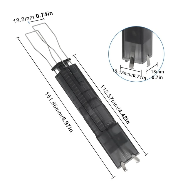 Alt view image 2 of 7 - 2-in-1 Key Switch Puller with Stainless Steel 4-Claw, Keycap Puller & Keyboard Switch Puller, Press Once to Eject Removes Quickly and Stays Stable on Gaming Keyboards