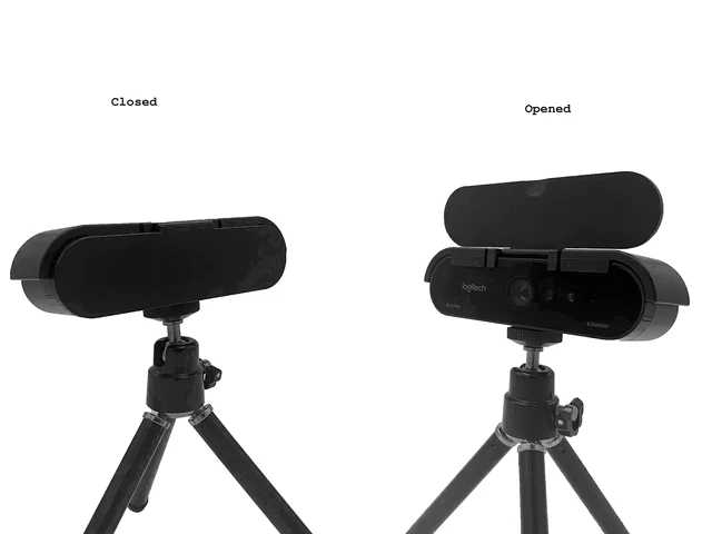 Alt view image 6 of 6 - Webcam Cover Compatible with Logitech Brio 4K Webcam, Camera Lens Privacy Webcam Covers for Logi Brio hd 4K Pro