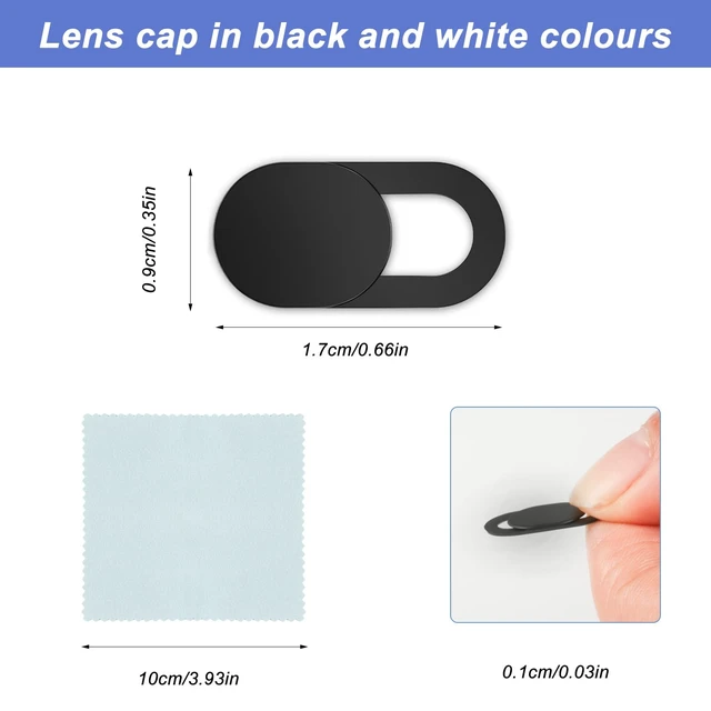 Alt view image 2 of 7 - Webcam Cover for Laptop Camera Cover Slide,Camera Blocker Camera CoverSlide | 20 PCS Ultra Thin Phone Camera Covers for Laptops, Compatible with MacBook iMac iPad MacBook Pro Computer Laptop