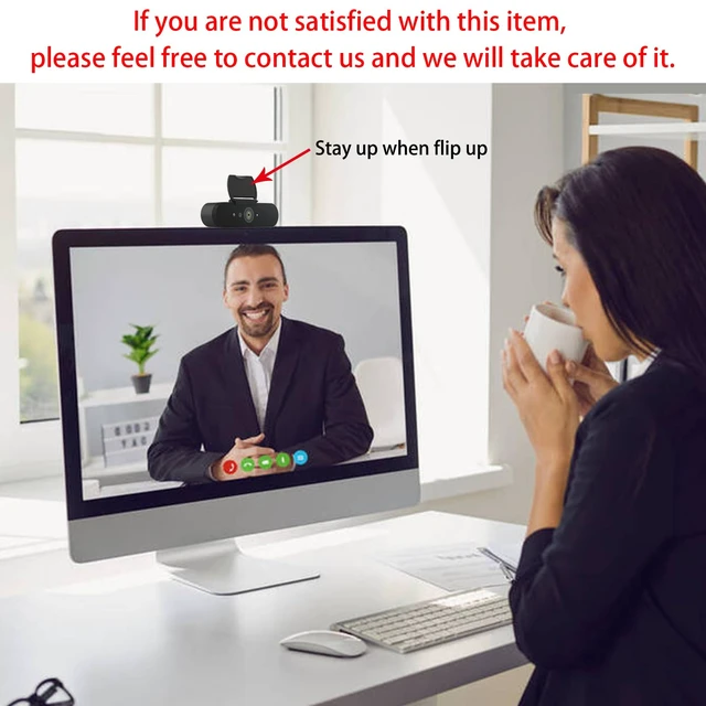 Alt view image 2 of 7 - Webcam Lens Cover Compatible for Logitech C920 Pro/C920x/ C922x/C920/C922 Pro/C930C/C930/C930e/ C920s/Pro 22/Logitech Brio 4K Ultra HD Webcam/HD C310,Lens Protector to Protect Security