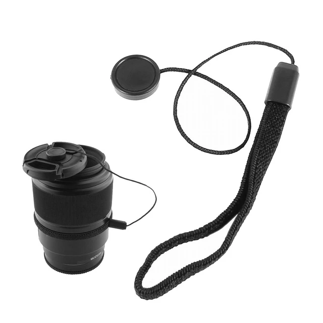 Alt view image 3 of 7 - 5 Pack Camera Lens Cap Keeper Lanyard String Anti-lost Self-adhesive Lens Cap Holder Leash Tether for Canon Sony Nikon Sigma Tamron DSLR Camera Lenses Travel Outdoor Photography Studio Shoot