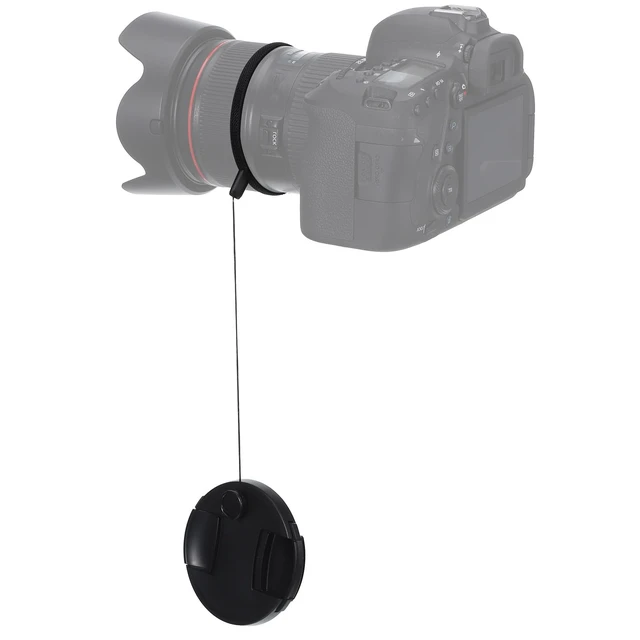 Alt view image 5 of 7 - 5 PCS Lens Cap Leash, Anti-Lost Lens Cap Keeper with Elastic String, Camera Caps Tether for Nikon Sony Sigma and Others SLR DSLR SLR Mirrorless Cameras