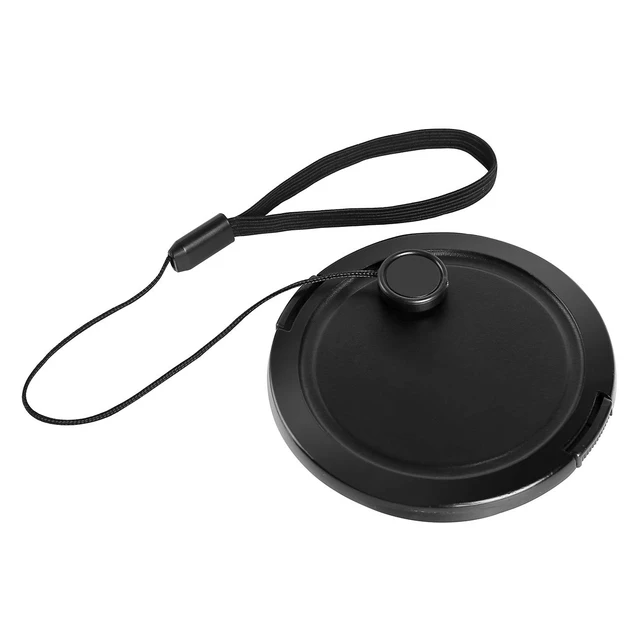 Alt view image 4 of 7 - Camera Lens Cap Keeper Lens Cap Holder Prevent Lens Cap Lost for DSLR SLR Camera Canon/Nikon/Sony/Panasonic/Fujifilm Camera with Microfiber Cleaning Cloth (8 Pack)