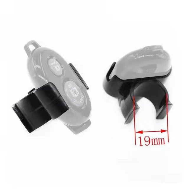 Alt view image 2 of 6 - 4 Pack Remote Shutter Holder Selfie Stick Clips Mount Clamp Organizer for Wireless Camera Remote Shutter Wireless Phone Camera Remote Control Selfie Clicker Button Monopod Tripod Stand