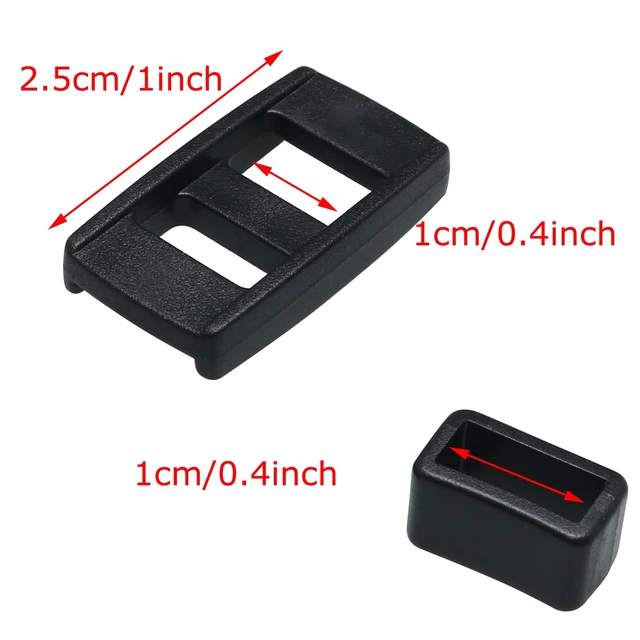 Alt view image 3 of 5 - 4PCS Camera Strap Adjust Buckle with Plastic Bracket for Camera Straps Luggage Accessories