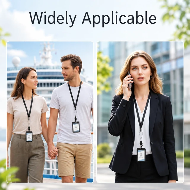Alt view image 4 of 7 - 20PCS Detachable Lanyards for Id Badges, Quick Release Camera Strap Camera Quick Release Lanyard Clip QD Loops Connector Adapter Quicks Releases Lanyard for Keys, USB Flash Drive, Cruise Ship Cards