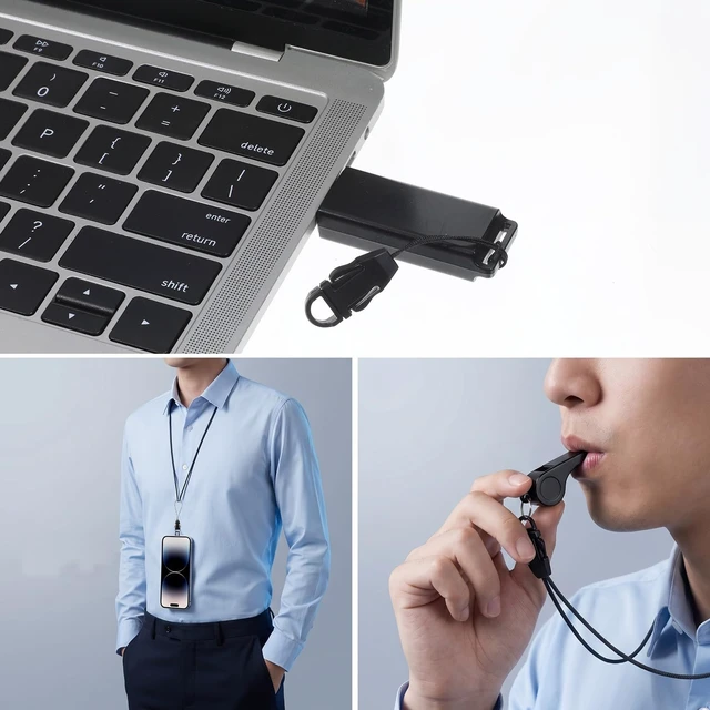 Alt view image 5 of 7 - 20PCS Detachable Lanyards for Id Badges, Quick Release Camera Strap Camera Quick Release Lanyard Clip QD Loops Connector Adapter Quicks Releases Lanyard for Keys, USB Flash Drive, Cruise Ship Cards