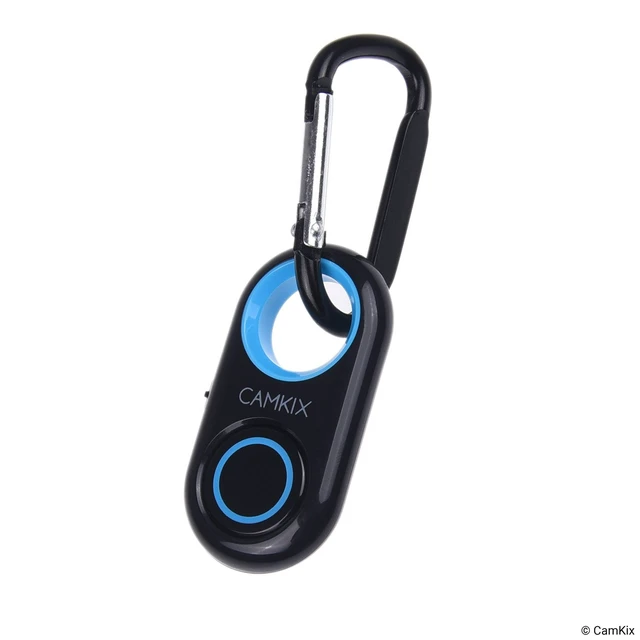 Alt view image 7 of 7 - Camera Shutter Remote Control with Bluetooth Wireless Technology - Works Flawlessly with iPhone/iPad and Android (Blue)