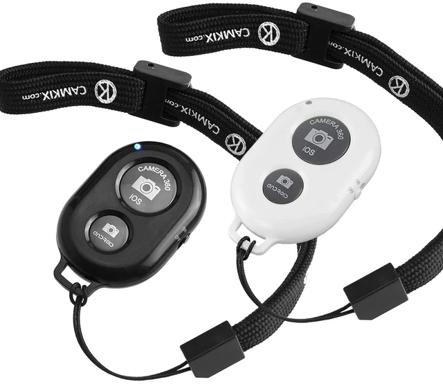Main image of 2X Camera Shutter Remote Control with Bluetooth Wireless Technology - Create Amazing Photos and Videos Hands-Free - Works with Most Smartphones and Tablets (iOS and Android)