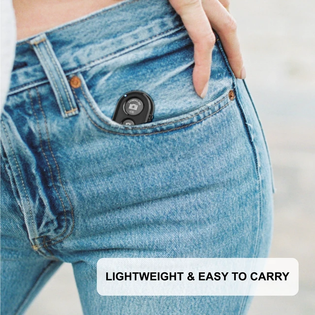 Alt view image 4 of 7 - 2X Camera Shutter Remote Control with Bluetooth Wireless Technology - Create Amazing Photos and Videos Hands-Free - Works with Most Smartphones and Tablets (iOS and Android)