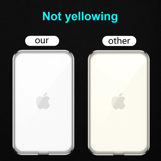 Alt view image 3 of 7 - for iPhone Air MagSafe Battery Case,Ultra Thin Slim Silicone Case for 17 Air Battery Pack,Cratch-Resistant,Shockproof- Clear