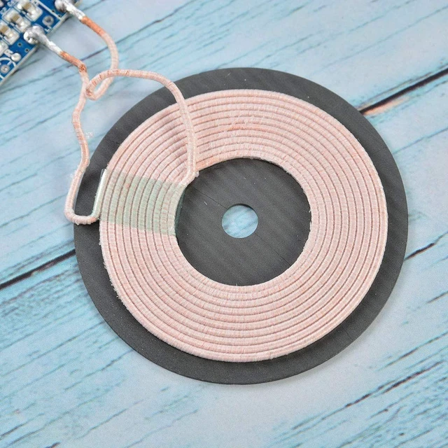 Alt view image 7 of 7 - 2Pcs Qi Wireless Charger PCBA Circuit Board with Coil Pad Charging for DIY K9G9
