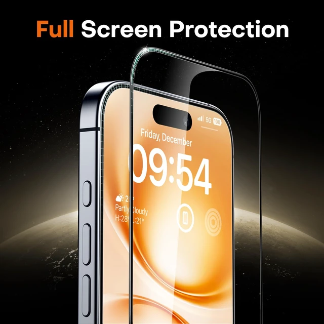Alt view image 7 of 7 - iPhone 18 Pro Max Screen Protector, Easy Installation | Bubble-Free, 9H+ Tempered Glass, 8FT Military Grade Shatterproof, Anti-Scratch, Case Friendly HD Clear 6.9" 2 Pack