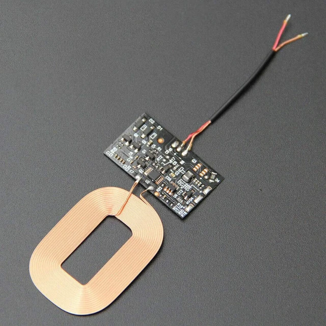 Alt view image 2 of 7 - 2Pcs Wireless Charger Receiver Module PCBA Board Coil Universal Qi DIY