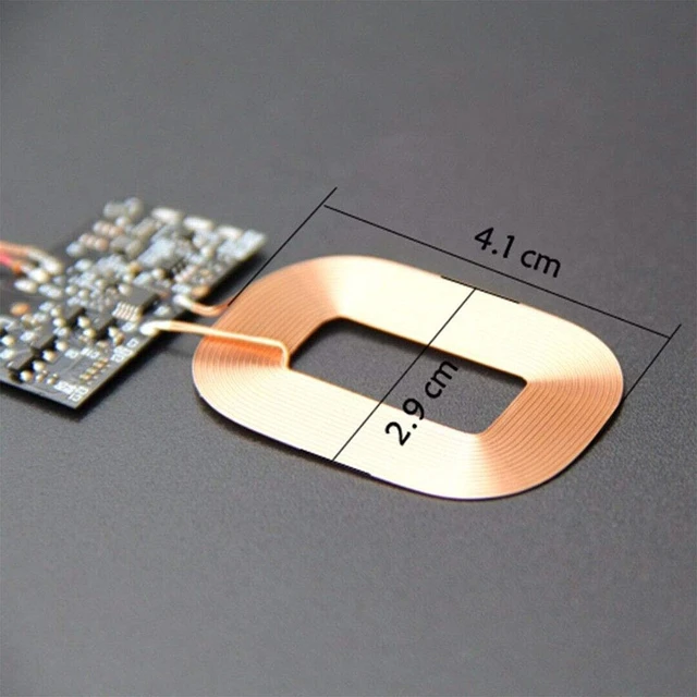 Alt view image 3 of 7 - 2Pcs Wireless Charger Receiver Module PCBA Board Coil Universal Qi DIY