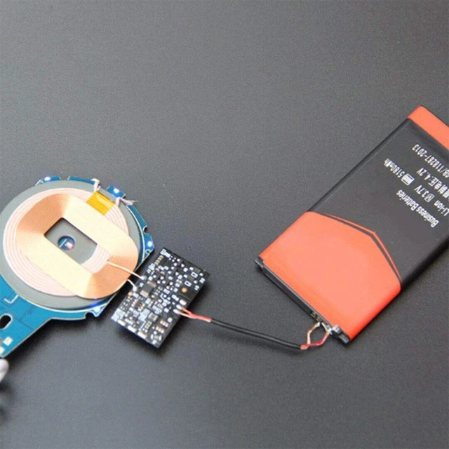 Alt view image 6 of 7 - 2Pcs Wireless Charger Receiver Module PCBA Board Coil Universal Qi DIY