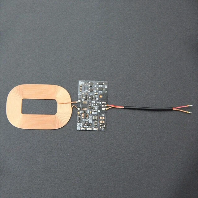 Alt view image 7 of 7 - 2Pcs Wireless Charger Receiver Module PCBA Board Coil Universal Qi DIY