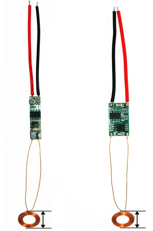 Main image of Wireless Charging 10mm Coil 150mA Power Charger 5V Output (10mm Coil 150mA)