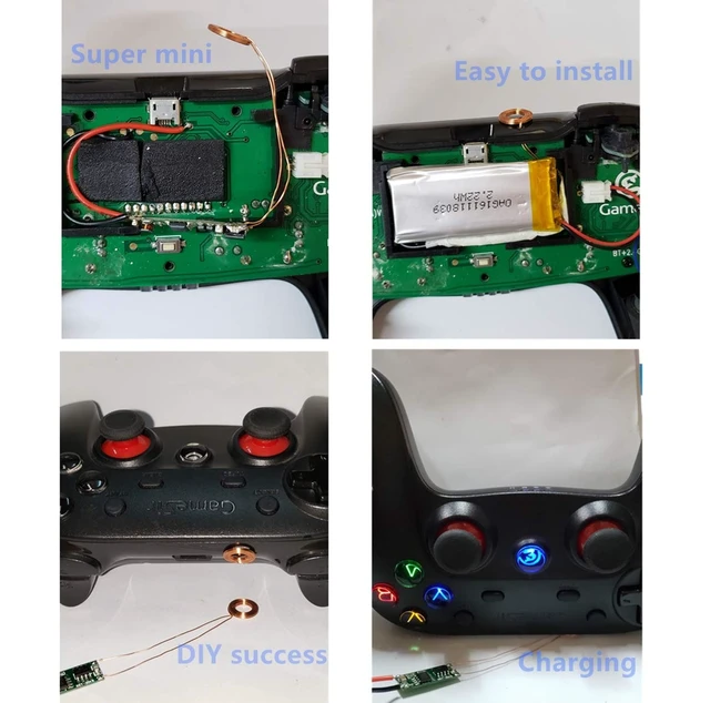 Alt view image 3 of 7 - Wireless Charging 10mm Coil 150mA Power Charger 5V Output (10mm Coil 150mA)