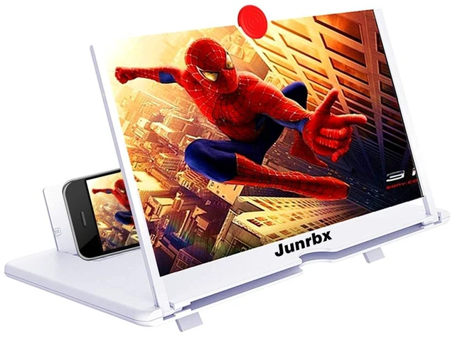 Main image of 12" Screen Magnifier Amplifier, New Generation Mmobile Phone Holder 3D HD Mobile Movie Amplifier, Projector Screen Support X / 8/7 / 7 Plus / 6 / 6s / 6 Plus / 6s Plus and All Other Smartphones