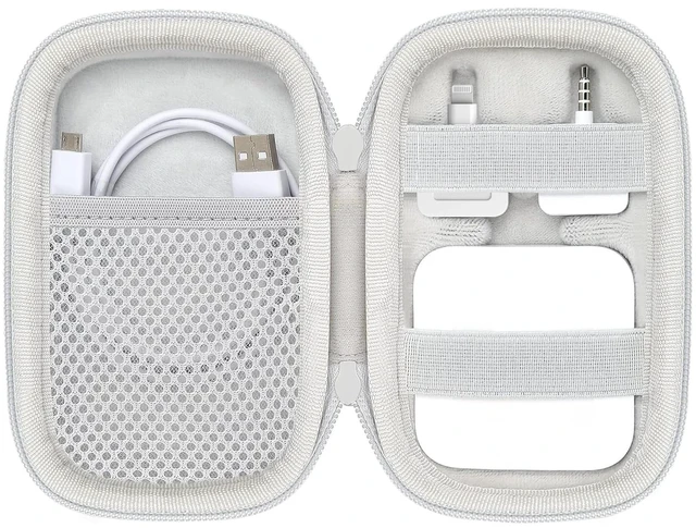 Main image of Hard Case for Contactless Square Card Reader/Chip Reader, White | Hard shell construction, Water-resistant design, Soft interior lining, Protective case only
