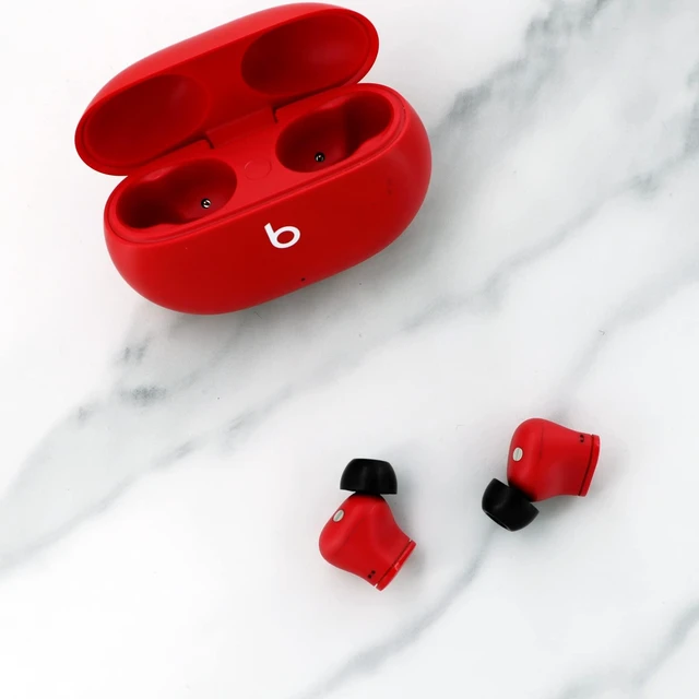 Alt view image 6 of 7 - Replacement Memory Foam Compatible with Beats Solo Buds/Fit Pro/Studio Buds + Ear Tips, 6 Pairs S/M/L Cancel Noise Fit in Case Comfortable No Silicone Pain for Beat Studio Buds - Foam Black