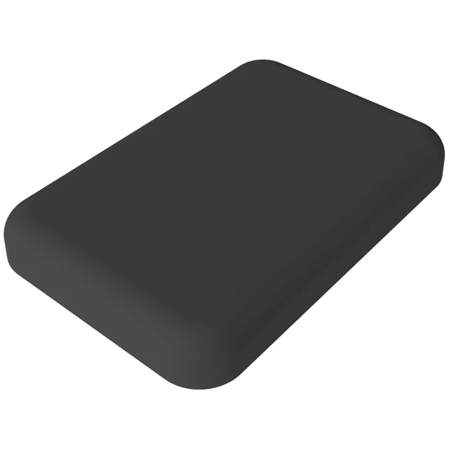 Alt view image 5 of 7 - Clear Case Compatible with Magsafe Battery Pack, Slim Design Matte TPU Rubber Soft Skin Silicone Protective Cover for Magsafe Battery Pack - 2 Pack (Black+Clear)