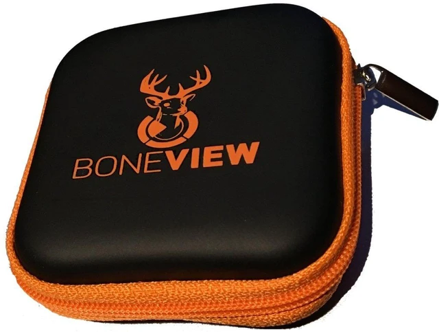 Main image of Protective Storage Case, Pocket Size Weather Resistant Shell and Zipper to Safely Store Your Deer Hunting and Scouting Accessories (Orange)