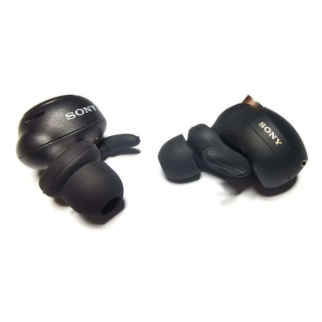 Alt view image 2 of 6 - Silicone Ear Hooks for Sony WF-1000XM5 Replacement Earbuds Tips WF-1000XM5 WF-1000XM4 WF-1000XM3, Black 3 Pairs