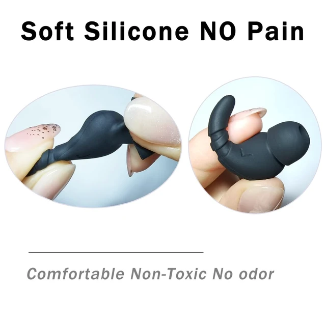 Alt view image 4 of 6 - Silicone Ear Hooks for Sony WF-1000XM5 Replacement Earbuds Tips WF-1000XM5 WF-1000XM4 WF-1000XM3, Black 3 Pairs