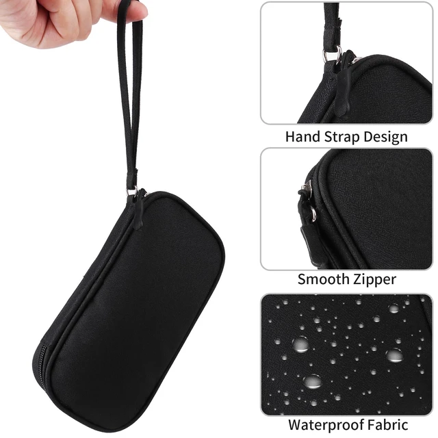 Alt view image 5 of 6 - Universal Cable Organizer - Electronics Accessories Bag for Charger, Phone, Memory Cards & Travel Gadgets (Black)