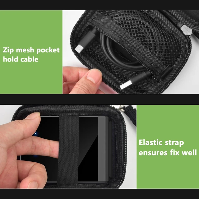Alt view image 4 of 7 - Tap-to-Pay Card Reader Case for Shopify Tap & Chip Reader | Hard Case, Secure Storage for Card Reader and Charging Cable, Compact for Pop-up Shops and Travel, Case Only