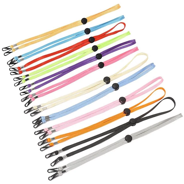 Main image of 5 Pcs Multicolored Adjustable Hat Strap Clips Elastic Hats Removable Chin Cord, Windproof Hat Anti-Lost Cap Strap Clips for Golfing Boating Fishing Hat Outdoor, Fishing Hats (5 Colors)