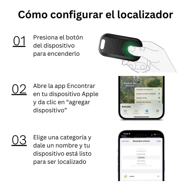 Alt view image 3 of 7 - 2 Pack Key Finder Smart Bluetooth Tracker Item Finder Work with Apple Find My Item Locator Anti-Lost Device for Keys, Bags and More Global Positioning iOS Only (White)