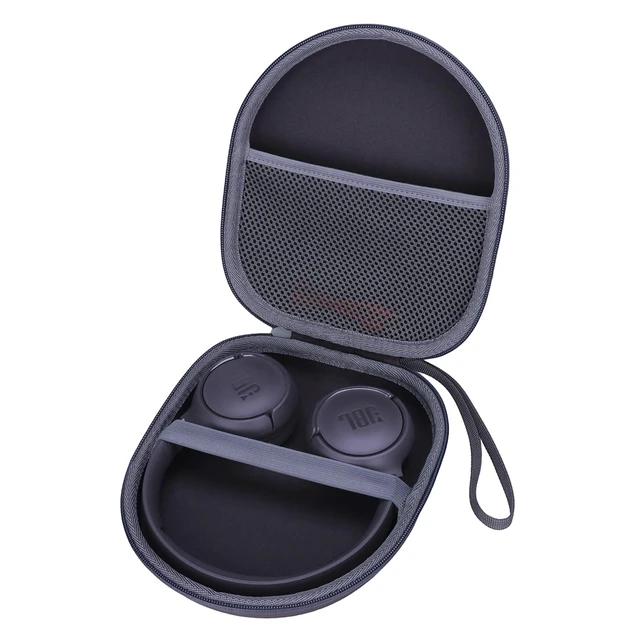Alt view image 2 of 7 - Case for JBL/Soundcore/Sony/JLab/BERIBES/KVIDIO Headphones Dark Gray | Headphone Case Hard Shell for JBL/Soundcore/Sony/JLab/BERIBES/KVIDIO